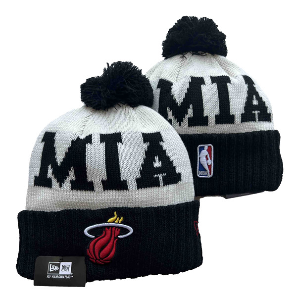 Miami Heat Knit Hats 030